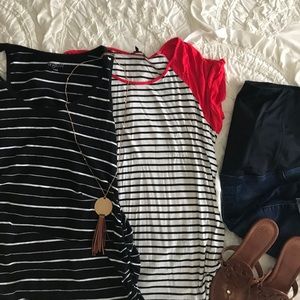 Casual maternity top bundle!